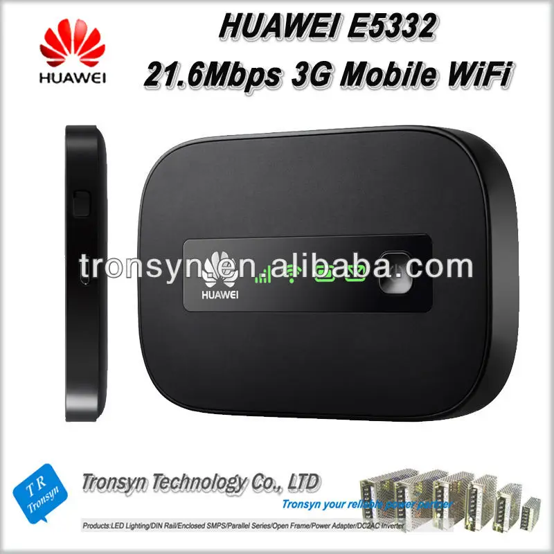 Wholesale Original Unlock HSPA+ 21.6Mbps HUAWEI E5332 Portable 3G WiFi Router And 3G Mobile WiFi
Wholesale Original Unlock HSPA+ 21.6Mbps HUAWEI E5332 Portable 3G WiFi Router And 3G Mobile WiFi