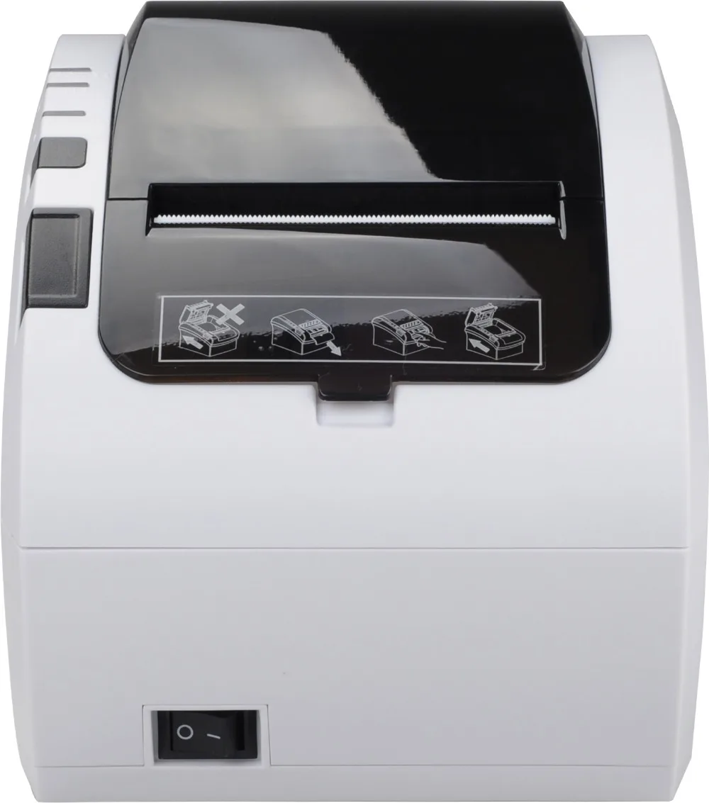 Модный 80 мм принтер термальный драйвер этикетка с USB + Lan RS232|Принтеры| |