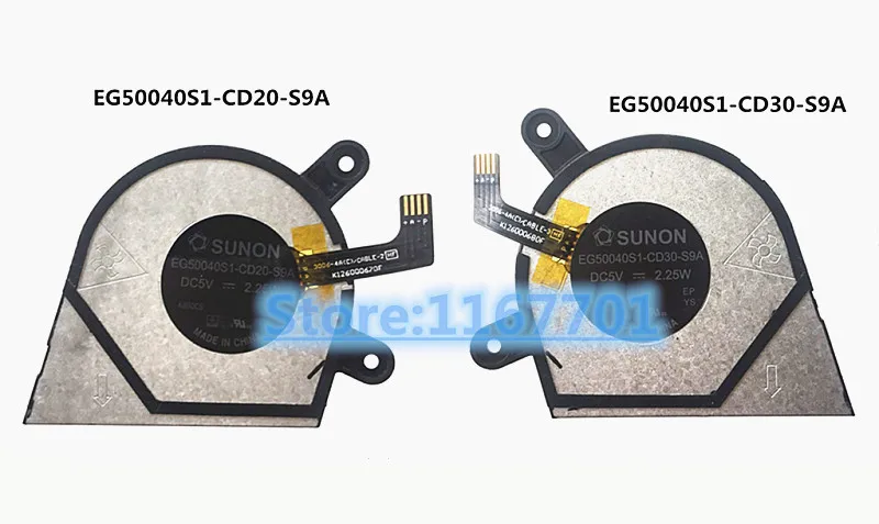 New Original Laptop/Notebook CPU/GPU Cooling Fan For Lenovo Yoga 720 720-13IKB 81C3 EG50040S1-CD20-S9A EG50040S1-CD30-S9A
New Original Laptop/Notebook CPU/GPU Cooling Fan For Lenovo Yoga 720 720-13IKB 81C3 EG50040S1-CD20-S9A EG50040S1-CD30-S9A