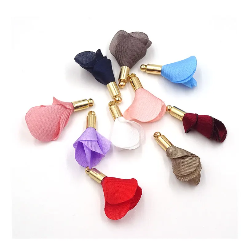100pcs Flower Tassel 21mm Earring Findings Mix Color Mini Tassels For Jewerly Making Silk Satin Charms Pendants ST-25
100pcs Flower Tassel 21mm Earring Findings Mix Color Mini Tassels For Jewerly Making Silk Satin Charms Pendants ST-25