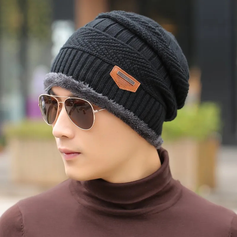 Male winter hat knitted hat knitted hat thickening autumn and winter pocket toe cap covering cap hats for man
Male winter hat knitted hat knitted hat thickening autumn and winter pocket toe cap covering cap hats for man