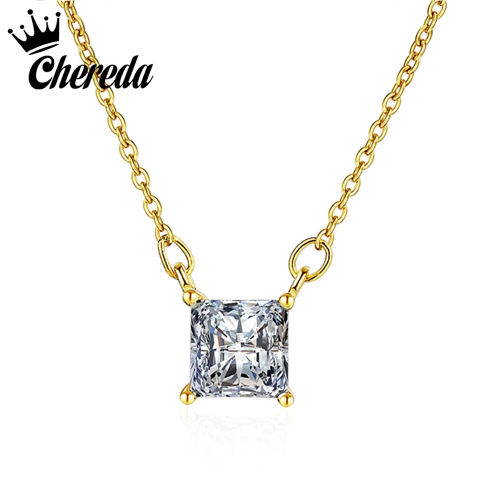 Chereda Gold Color Necklace And Pendants Jewelry For Women Square Chain Luxurious Big Rhinestones Crystal Stone Accessories
Chereda Gold Color Necklace And Pendants Jewelry For Women Square Chain Luxurious Big Rhinestones Crystal Stone Accessories