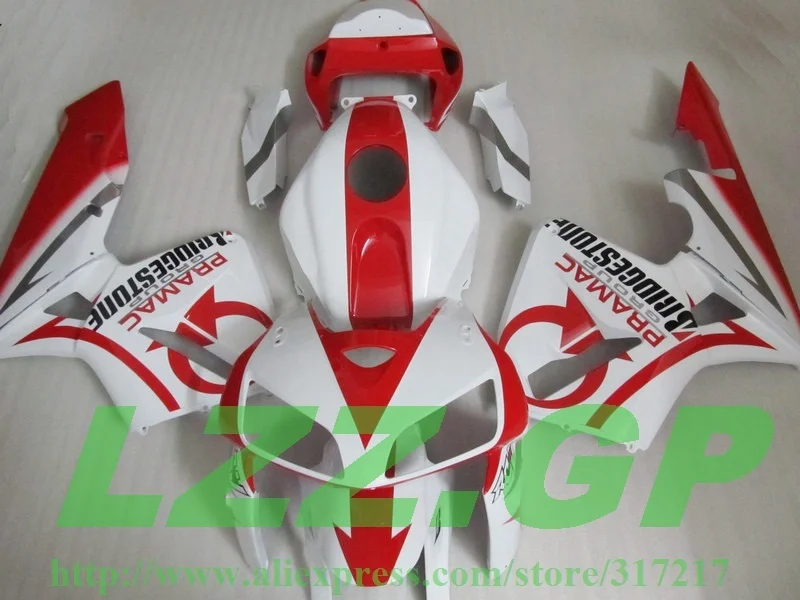 Injection CBR600 ABS Fairings For Painted CBR600RR F5 05 06 CBR600 2005 2006 Red/White Body Kit Bodyfairing LZZ.GP
Injection CBR600 ABS Fairings For Painted CBR600RR F5 05 06 CBR600 2005 2006 Red/White Body Kit Bodyfairing LZZ.GP