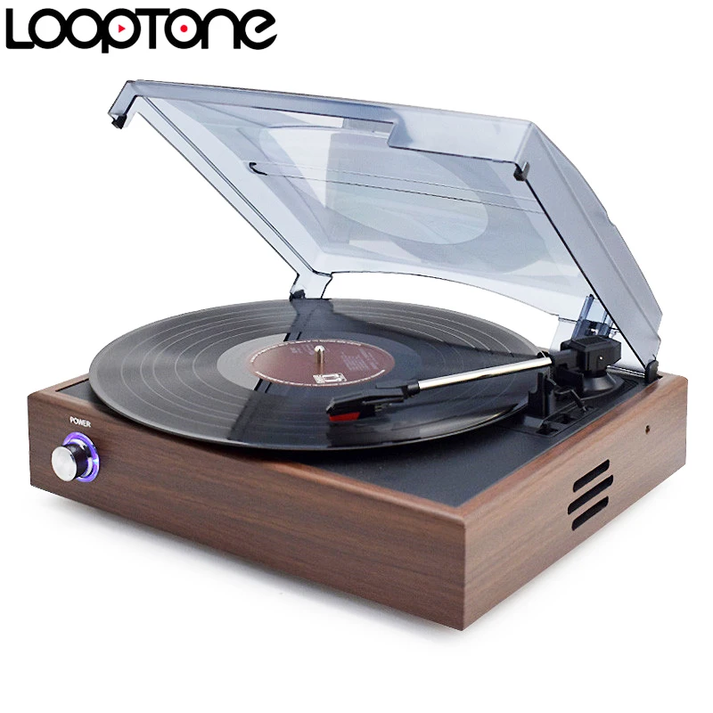 LoopTone 33/45/78 RPM Bluetooth Turntable Players For Vinyl LP Record Phono Player Built-in Speakers Line-out
LoopTone 33/45/78 RPM Bluetooth Turntable Players For Vinyl LP Record Phono Player Built-in Speakers Line-out