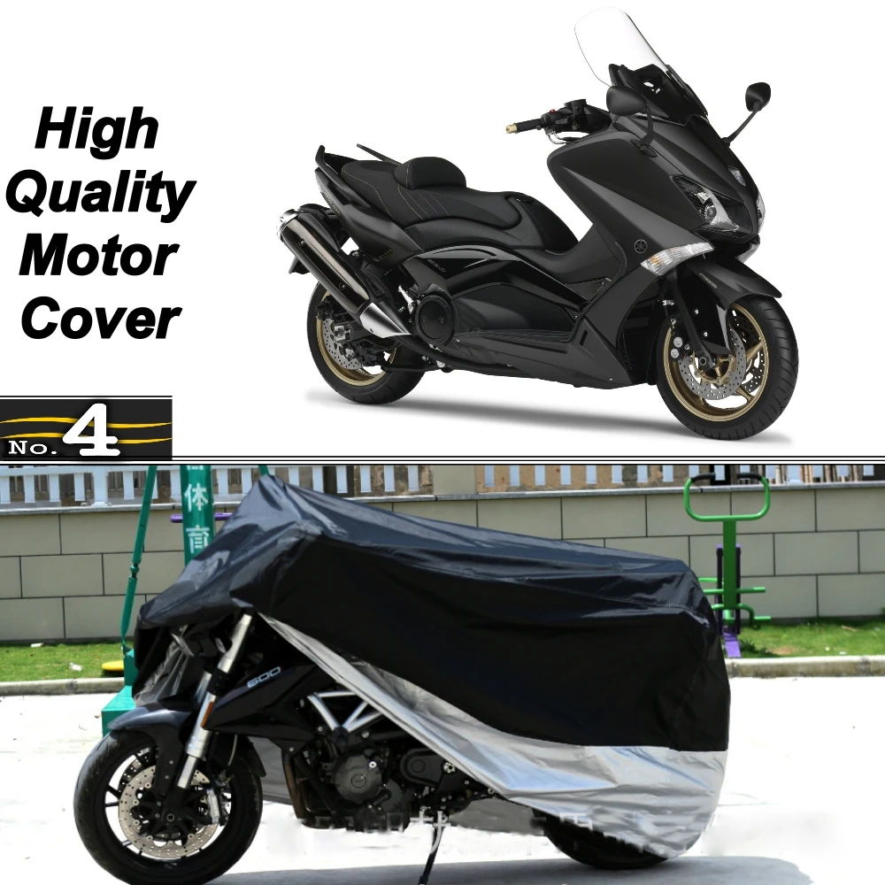 Чехол для мотоцикла Yamaha TMAX, водонепроницаемый чехол с защитой от УФ-лучей, пыли и дождя, изготовлен из полиэфирной тафты
Чехол для мотоцикла Yamaha TMAX, водонепроницаемый чехол с защитой от УФ-лучей, пыли и дождя, изготовлен из полиэфирной тафты