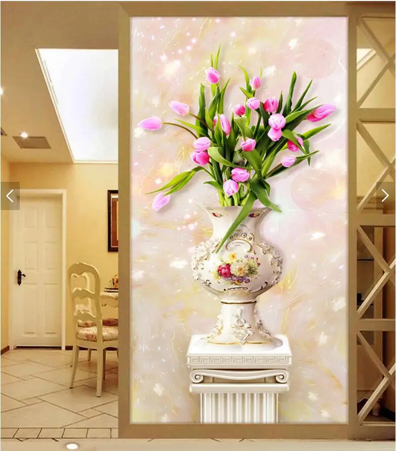 Custom mural photo 3d wallpaper Tulip flower vase flower arrangement porch decor painting 3d wall murals wallpaper for walls 3 d
Custom mural photo 3d wallpaper Tulip flower vase flower arrangement porch decor painting 3d wall murals wallpaper for walls 3 d