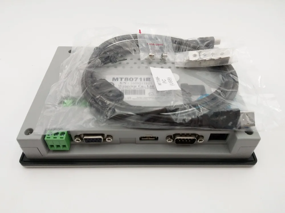 Оригинальный фирменный новый 7-дюймовый сенсорный экран Weinview Weintek HMI 7 дюймов 800*480, экран Ethernet 1 USB хост MT8071iE
Оригинальный фирменный новый 7-дюймовый сенсорный экран Weinview Weintek HMI 7 дюймов 800*480, экран Ethernet 1 USB хост MT8071iE