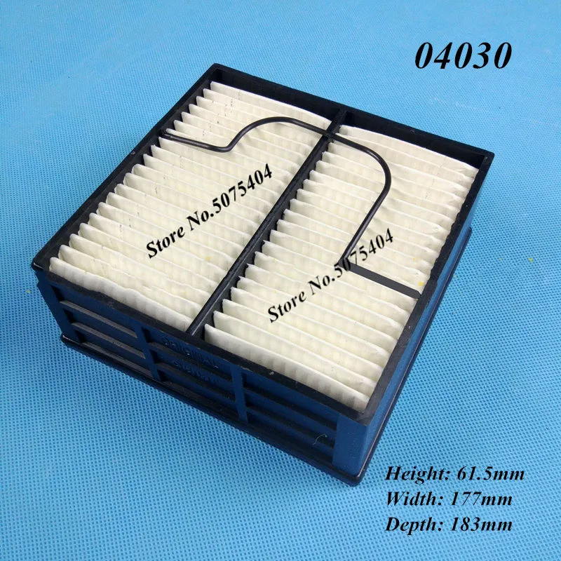 Fuel Filter 04030 For MTU 16V 4000G Diesel Generator Fuel Water Separator 4030 Replacement filter SWK 2000/40
Fuel Filter 04030 For MTU 16V 4000G Diesel Generator Fuel Water Separator 4030 Replacement filter SWK 2000/40