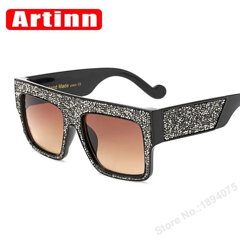 Luxury High Quality Fashion Reinestone Sunglasses Women Brand Designer Vintage Oversized Retro Men Crystal Sun Glasses 997254Y
Luxury High Quality Fashion Reinestone Sunglasses Women Brand Designer Vintage Oversized Retro Men Crystal Sun Glasses 997254Y