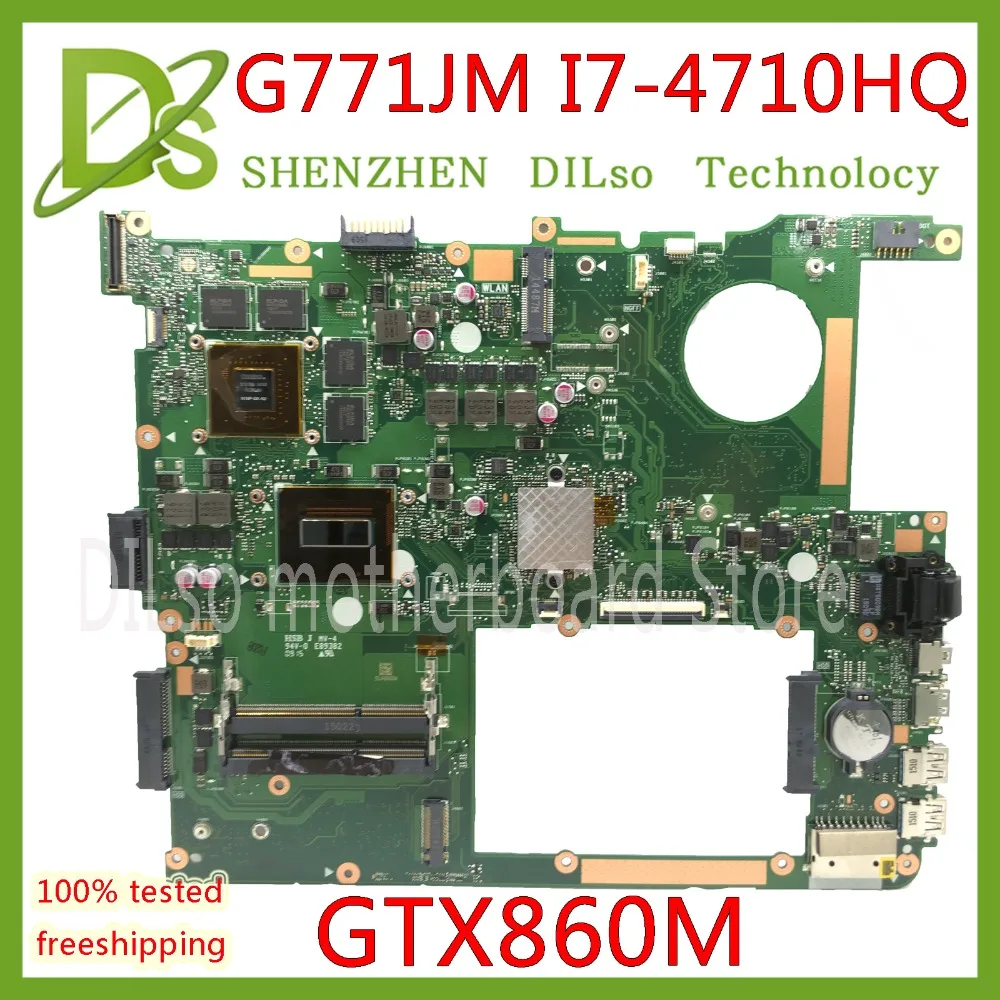 Материнская плата KEFU G771JM для ASUS G771J, G771JW, G771JK, I7-4710HQ GTX860M 2G, видеокарта EDP, aptop, протестированная материнская плата, 100%
Материнская плата KEFU G771JM для ASUS G771J, G771JW, G771JK, I7-4710HQ GTX860M 2G, видеокарта EDP, aptop, протестированная материнская плата, 100%