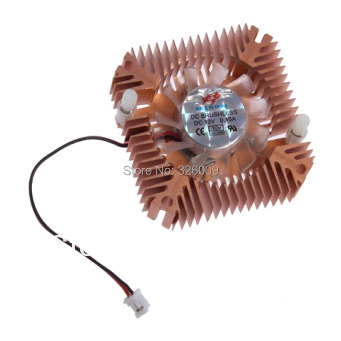 5pcs, VGA cooler, 55mm hole, 2 pin fan, Aluminum Cooling Fan Heatsink Cooler for PC Computer CPU VGA Video Card
5pcs, VGA cooler, 55mm hole, 2 pin fan, Aluminum Cooling Fan Heatsink Cooler for PC Computer CPU VGA Video Card