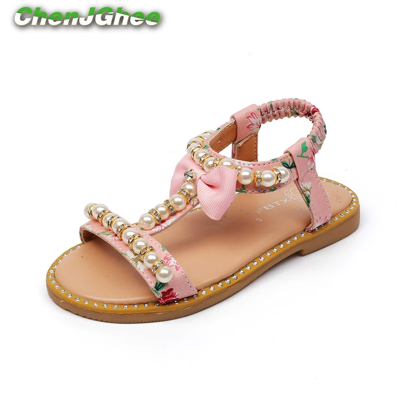2022 New Fashion Girls Sandals Summer Shoes PU Leather With Flowers Prints Pearl Beading Open-toe Shoes Kids Sandals T-strap
2022 New Fashion Girls Sandals Summer Shoes PU Leather With Flowers Prints Pearl Beading Open-toe Shoes Kids Sandals T-strap