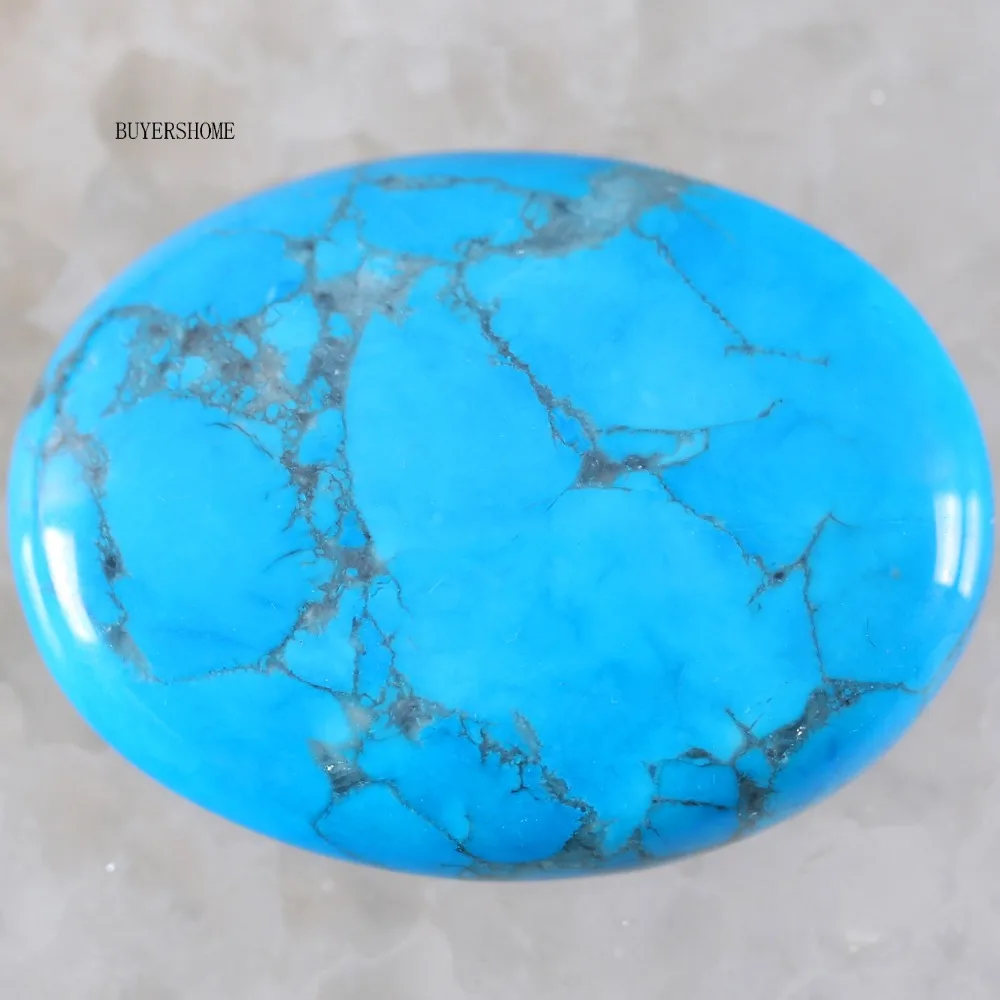 30x40 мм овальные бусины из натурального камня Голубой Кабошон Кабины Howlite для ювелирных изделий 1 шт. K1708
30x40 мм овальные бусины из натурального камня Голубой Кабошон Кабины Howlite для ювелирных изделий 1 шт. K1708