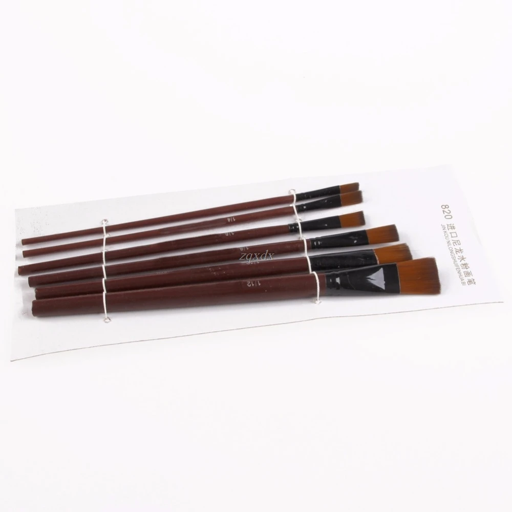 1 Set/6 Pcs Artists Brushes Nylon Acrylic Oil Paint Brushes For Artist Supplies Watercolor Set Painting Supplies Drop Ship
1 Set/6 Pcs Artists Brushes Nylon Acrylic Oil Paint Brushes For Artist Supplies Watercolor Set Painting Supplies Drop Ship