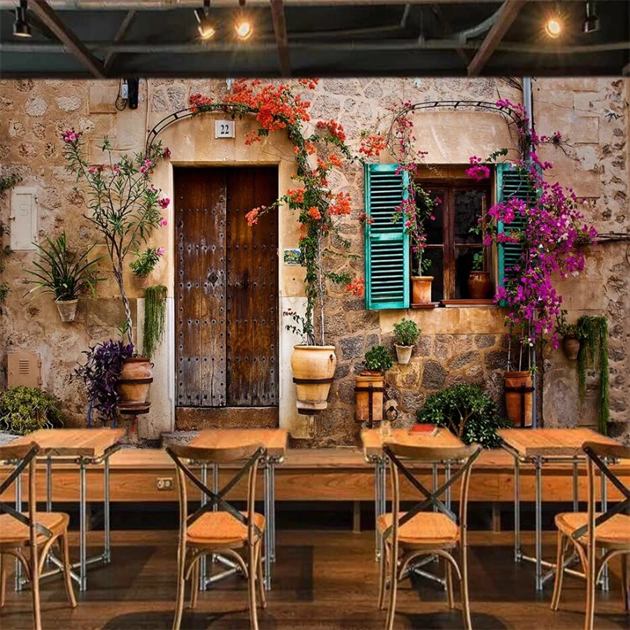 Custom wallpaper 3d photo murals papel de parede Mediterranean street view TV background wall living room bedroom 3d wallpaper
Custom wallpaper 3d photo murals papel de parede Mediterranean street view TV background wall living room bedroom 3d wallpaper