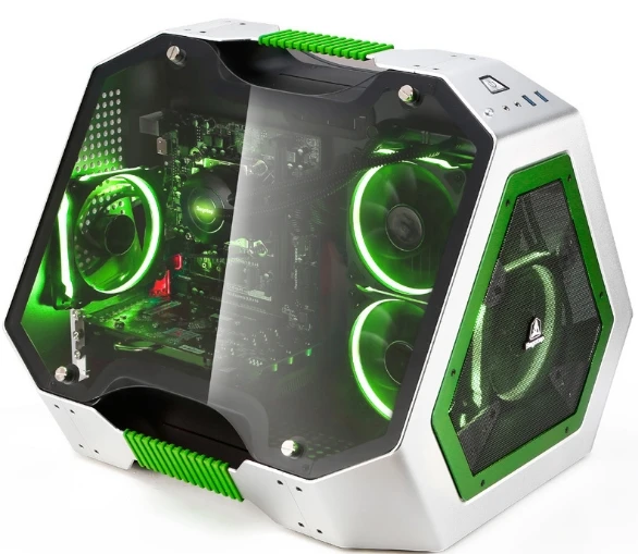 Tempered glass water cooling case enclosure i7 8GB 120GB/1T games Desktop computer PC
Tempered glass water cooling case enclosure i7 8GB 120GB/1T games Desktop computer PC