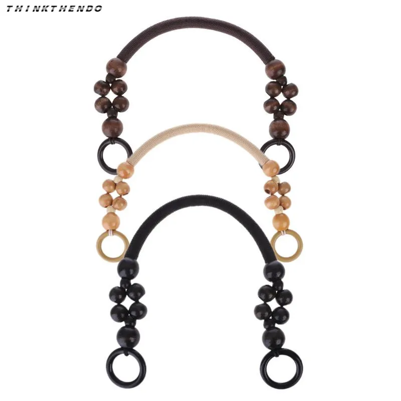 THINKTHENDO New 1 Pc Wood Bead Rope Bag Strap Handle Shoulder Belt for Handbag DIY Replacement Bag Parts Accessories
THINKTHENDO New 1 Pc Wood Bead Rope Bag Strap Handle Shoulder Belt for Handbag DIY Replacement Bag Parts Accessories