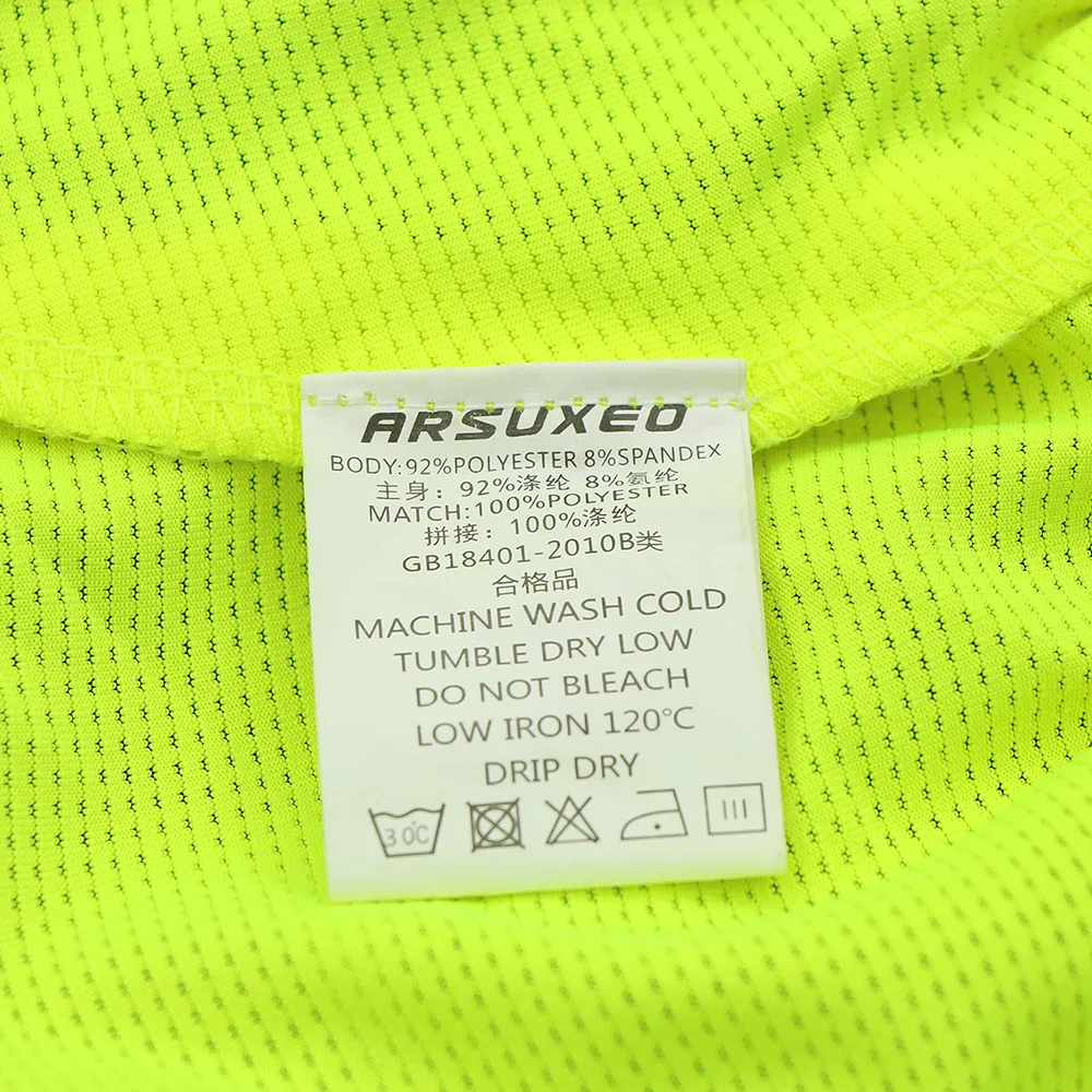 Arsuxeo Men's Running Cycling Shorts Quick Drying Breathable Training Exercise Sports Shorts 2-in-1 Shorts with Longer Liner
Arsuxeo Men's Running Cycling Shorts Quick Drying Breathable Training Exercise Sports Shorts 2-in-1 Shorts with Longer Liner