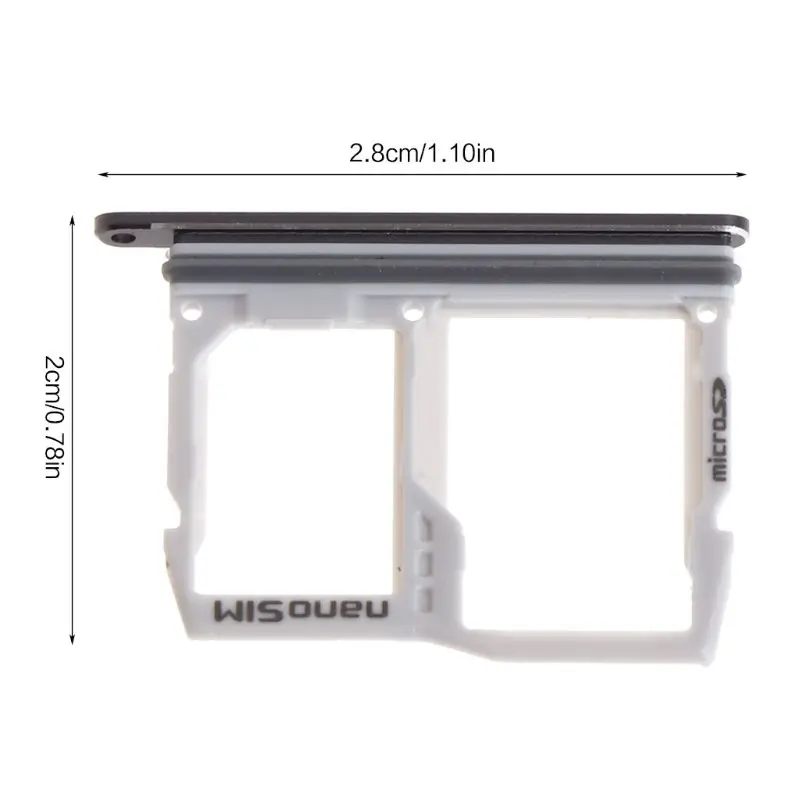 SIM Card Tray Slot Holder + Micro SD Memory Sim Holder Adapter For LG G6 US997 VS988
SIM Card Tray Slot Holder + Micro SD Memory Sim Holder Adapter For LG G6 US997 VS988
