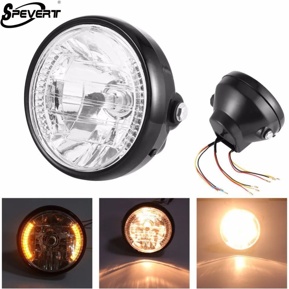 SPEVERT 35W 7inch H4 9003 Led Motorcycle Headlight for Harley with Halo Angel Eye DRL Lights For Harely Softail Dyna Sportster
SPEVERT 35W 7inch H4 9003 Led Motorcycle Headlight for Harley with Halo Angel Eye DRL Lights For Harely Softail Dyna Sportster