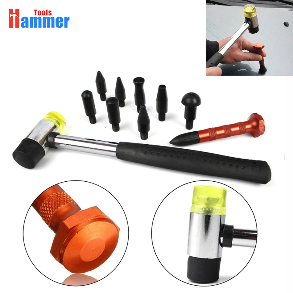 PDR King Tools Tap Down Tool with Rubber Hammer Paintless dent KING Dent Repair Tools
PDR King Tools Tap Down Tool with Rubber Hammer Paintless dent KING Dent Repair Tools