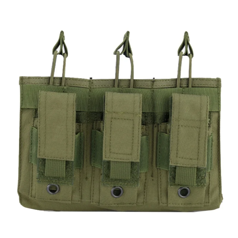 Tactical MOLLE Triple Open-Top Magazine Pouch 1000D Nylon Military 3 Pocket Molle System Paintball Equipment Bag
Tactical MOLLE Triple Open-Top Magazine Pouch 1000D Nylon Military 3 Pocket Molle System Paintball Equipment Bag