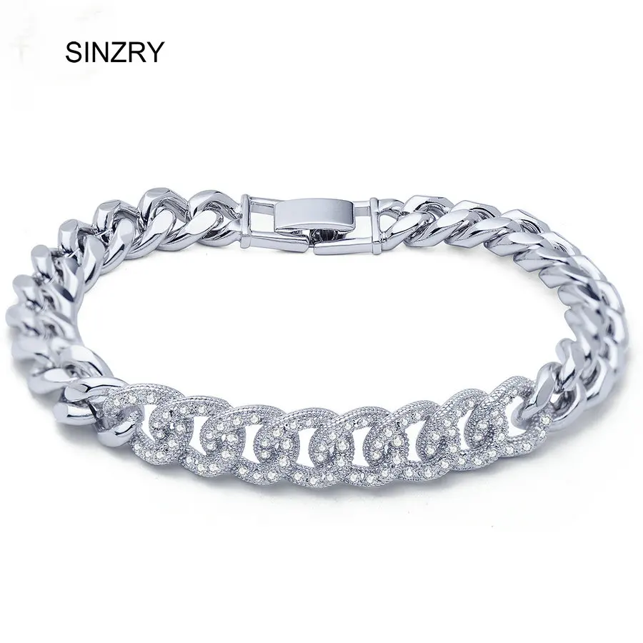 SINZRY jewelry AAA Cubic Zirconia trendy Charm bracelets elegant CZ Circle to circle fashionable lady bracelet
SINZRY jewelry AAA Cubic Zirconia trendy Charm bracelets elegant CZ Circle to circle fashionable lady bracelet