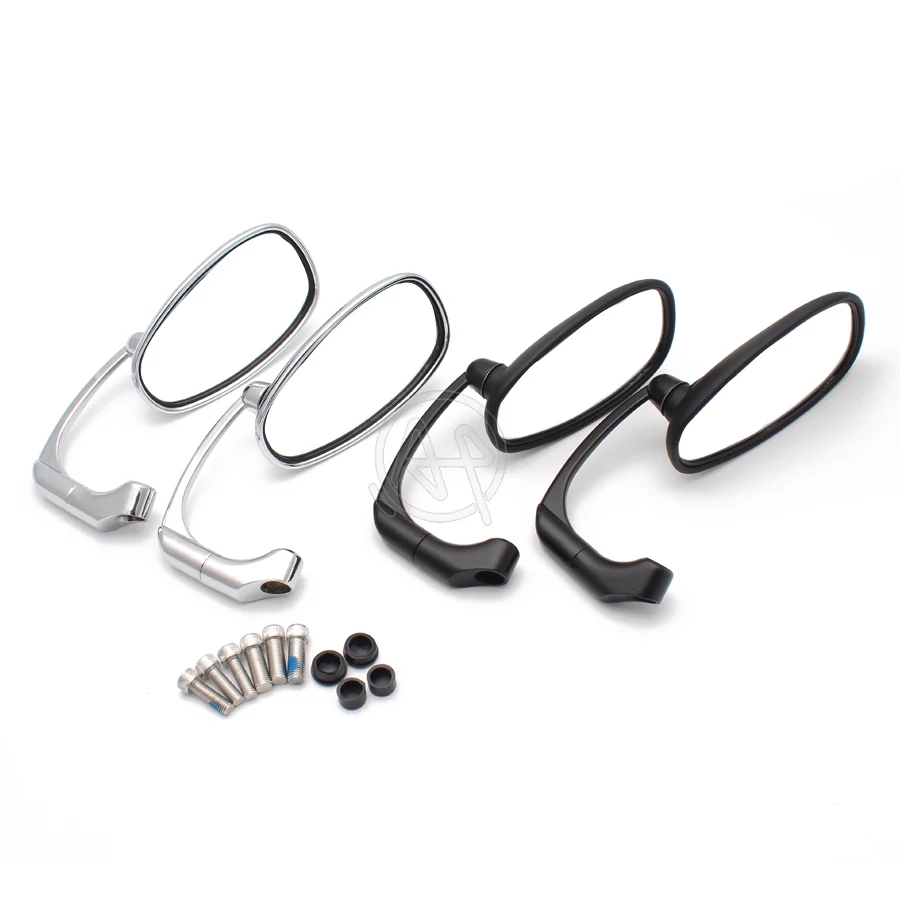 Motorcycle Chrome/Black Aluminum+Plastic Retro Clear Lens Rearview Side Mirrors Universal For Honda CG125 Cafe Racer Custom
Motorcycle Chrome/Black Aluminum+Plastic Retro Clear Lens Rearview Side Mirrors Universal For Honda CG125 Cafe Racer Custom