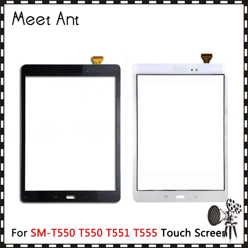 10 шт./лот 9 7 дюйма для Samsung Galaxy Tab A SM T550 T551 T555 сенсорный экран дигитайзер сенсор