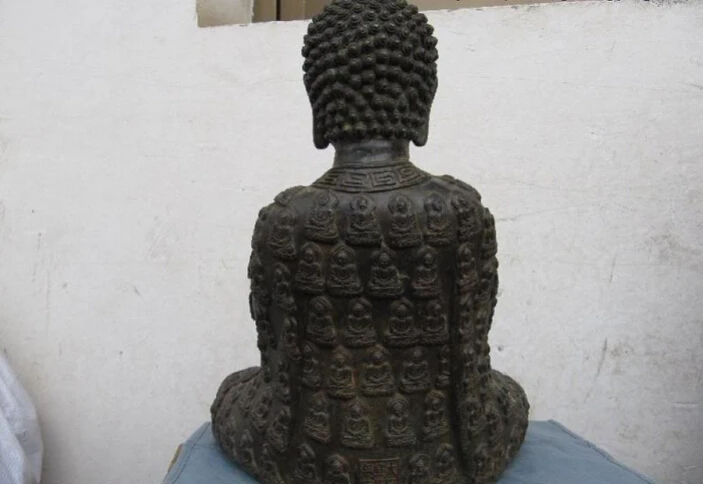 Collectible bronze S2420 16"Tibet Buddhism Refined Bronze Copper Tathagata Sakyamuni Buddha Statue
Collectible bronze S2420 16"Tibet Buddhism Refined Bronze Copper Tathagata Sakyamuni Buddha Statue