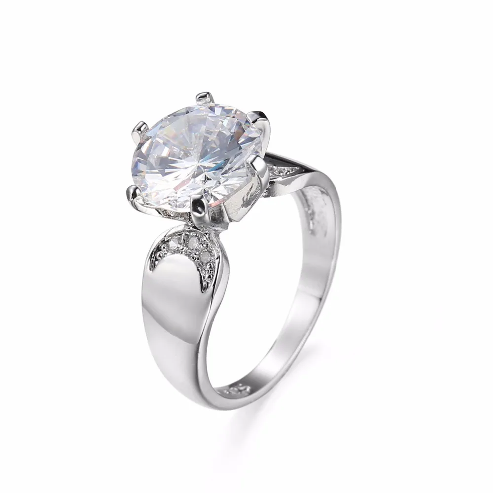 2017 роскошный большой Размеры 8 CT Подушки вырезать кубический цирконий Для женщин