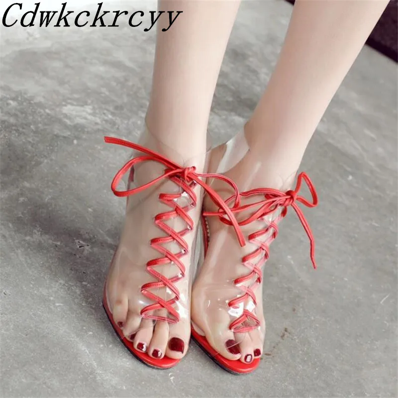 Summer New pattern fashion Super high heel Fish mouth Women sandals overlapping Bandage sexy banquet Women sandals size 34-43
Summer New pattern fashion Super high heel Fish mouth Women sandals overlapping Bandage sexy banquet Women sandals size 34-43