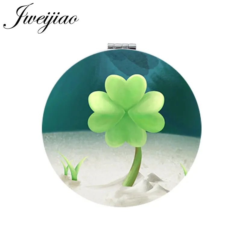 JWEIJIAO black and white Lucky Clover espejo de maquillaje 2019 Mini 1X/2X Magnifying Compact mirror for gift QF365
JWEIJIAO black and white Lucky Clover espejo de maquillaje 2019 Mini 1X/2X Magnifying Compact mirror for gift QF365