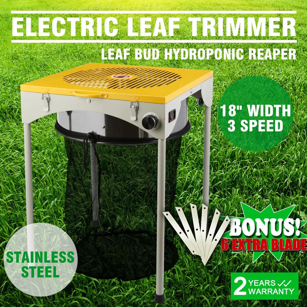 18 inch electric harvester 60W tumble trimmer harvester garden leaf trimmer with 6 cutting blades
18 inch electric harvester 60W tumble trimmer harvester garden leaf trimmer with 6 cutting blades