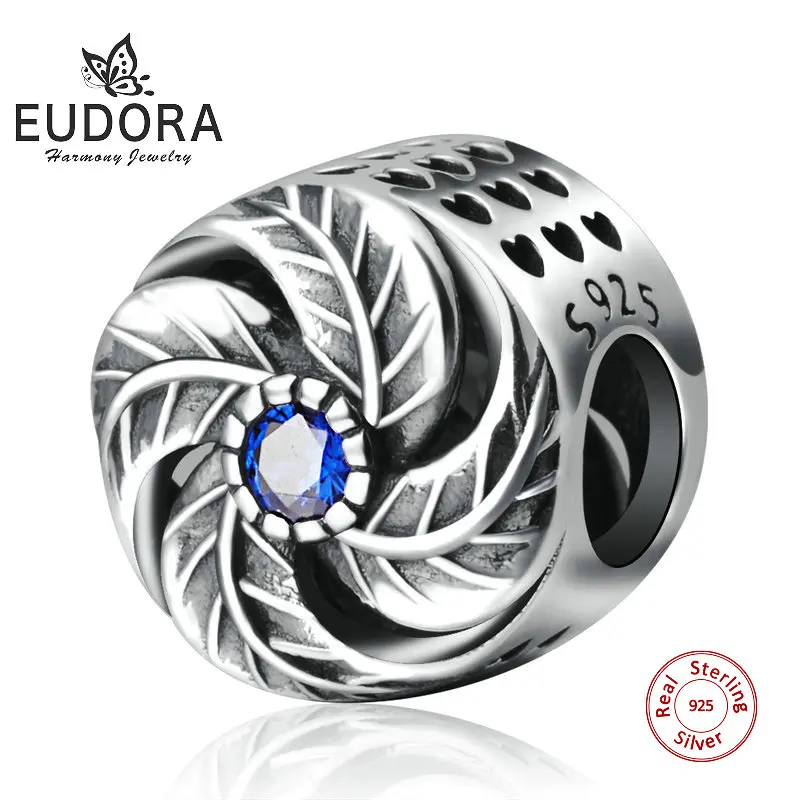 Eudora Genuine 925 Sterling Silver Elegant Leaf Openwork Beads CZ Charms fit Women Charm Bracelets & Necklace DIY Jewelry Z038
Eudora Genuine 925 Sterling Silver Elegant Leaf Openwork Beads CZ Charms fit Women Charm Bracelets & Necklace DIY Jewelry Z038