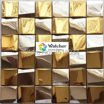 High quality Stainless Steel Metal Mosaic Tile Silver White Color Metal Mosaic For Kitchen Backsplash Wall Tiles
High quality Stainless Steel Metal Mosaic Tile Silver White Color Metal Mosaic For Kitchen Backsplash Wall Tiles