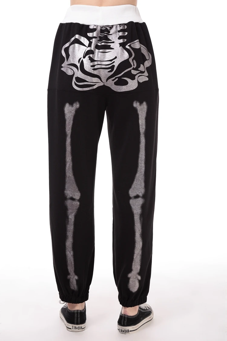 New Fashion Women Men Harem Hip Hop Dance Jazz Halloween Performance Costume Skeleton Trousers Pants
New Fashion Women Men Harem Hip Hop Dance Jazz Halloween Performance Costume Skeleton Trousers Pants