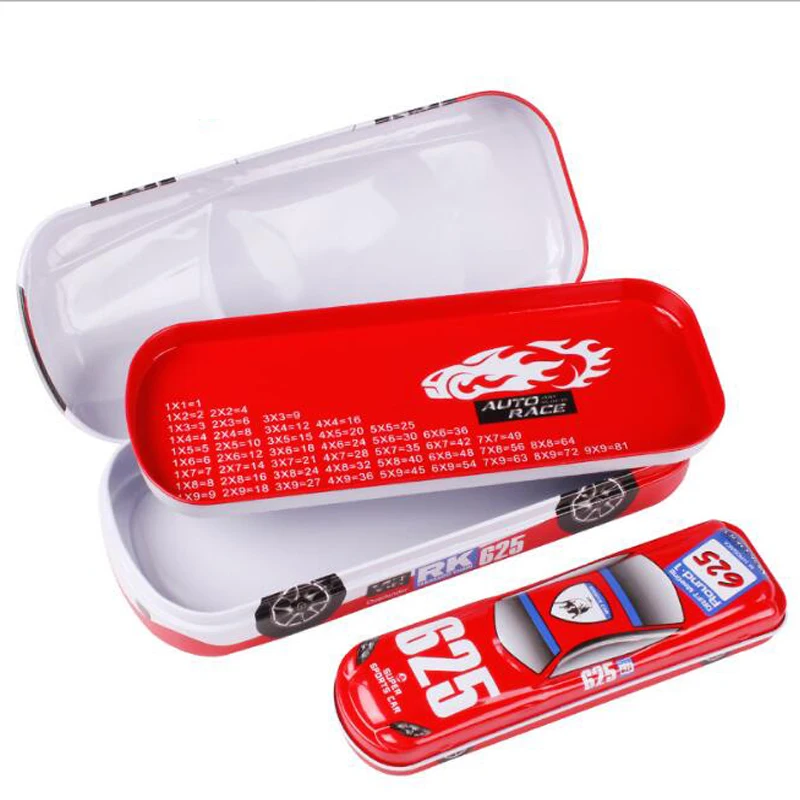 1Pcs/Set Creative Car Double Layer Pencil Case Boy Stationery Iron Pencil Box To Send Small Pencil Case Office School Supplies
1Pcs/Set Creative Car Double Layer Pencil Case Boy Stationery Iron Pencil Box To Send Small Pencil Case Office School Supplies