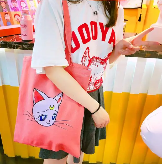 2022 Women Fashion Female Cat Ladies Large Shopping Woman Canvas Casual Beach Bag Tote Bolsos 
2022 Women Fashion Female Cat Ladies Large Shopping Woman Canvas Casual Beach Bag Tote Bolsos