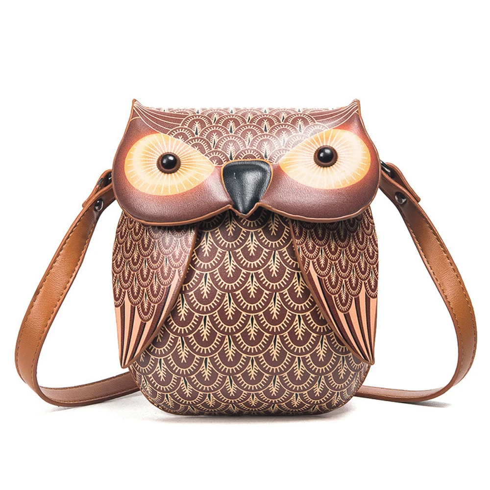 Animal Cute Crossbody Bags Mini Women Shoulder Messenger Bag Cartoon Leather Owl Bags Creative Pu Purse Girls Handbag Unique QF
Animal Cute Crossbody Bags Mini Women Shoulder Messenger Bag Cartoon Leather Owl Bags Creative Pu Purse Girls Handbag Unique QF