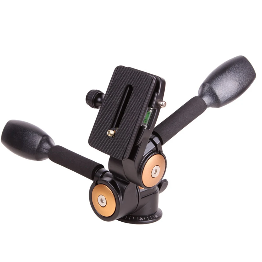 Aluminum Alloy DSLR Camera Handle Swivel Tripod Ball head can load up to 20kg with quick release plate
Aluminum Alloy DSLR Camera Handle Swivel Tripod Ball head can load up to 20kg with quick release plate