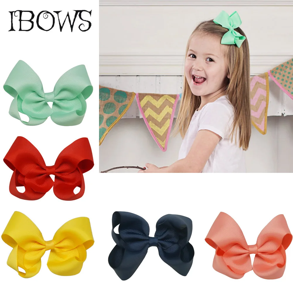 2Pcs/Lot Sweet 4'' Solid Hair Bows Grosgrain Ribbon With Alligator Clip Hairpins For Kid Girls Hair Clip Hair Accessories
2Pcs/Lot Sweet 4'' Solid Hair Bows Grosgrain Ribbon With Alligator Clip Hairpins For Kid Girls Hair Clip Hair Accessories