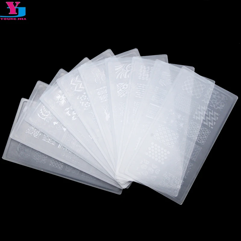 Прозрачные прямоугольные пластины для штамповки ногтей 10 шт./лот, диагностический инструмент для дизайна ногтей, инструменты для печати
Прозрачные прямоугольные пластины для штамповки ногтей 10 шт./лот, диагностический инструмент для дизайна ногтей, инструменты для печати