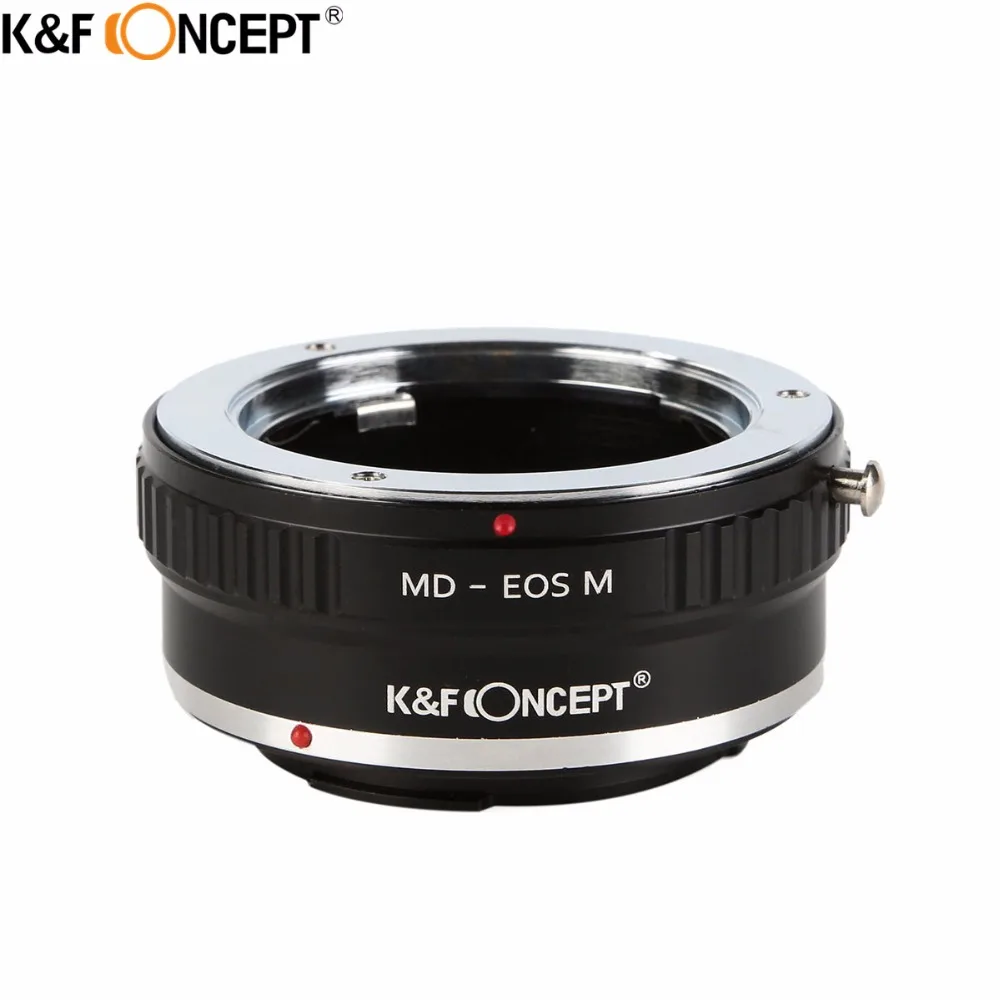 K & F CONCEPT кольцо адаптер для крепления объектива камеры Minolta MD/MC корпуса