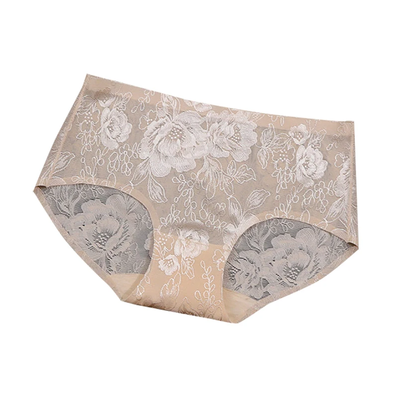 Sexy Seamless Women Underwear Mid-Waist Women Panties Jacquard Ice Silk Female Elegant Panty Briefs Ladies Lingerie Intimates
Sexy Seamless Women Underwear Mid-Waist Women Panties Jacquard Ice Silk Female Elegant Panty Briefs Ladies Lingerie Intimates