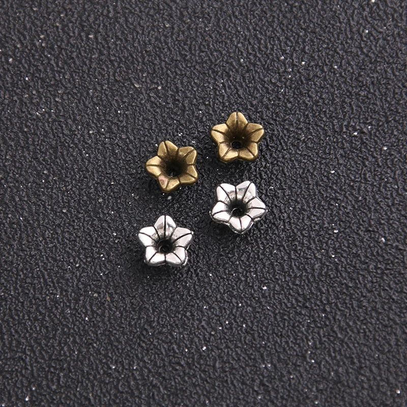 30pcs 9*9mm Two Color Metal Alloy receptacle DIY spaced jewelry accessories Charms Receptacle Ball Caps For Jewelry Making
30pcs 9*9mm Two Color Metal Alloy receptacle DIY spaced jewelry accessories Charms Receptacle Ball Caps For Jewelry Making