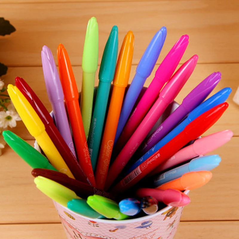 2pcs/lot Stationery Office Gel Pen School Supplies Korean Gel Pen Set Writing Pen for Kids Painting
2pcs/lot Stationery Office Gel Pen School Supplies Korean Gel Pen Set Writing Pen for Kids Painting