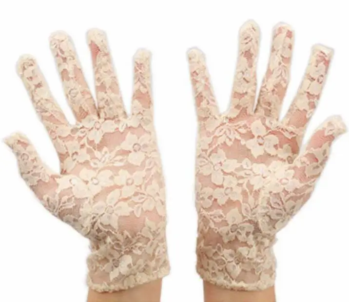 Bridal Evening Wedding Party Sheer Lace Gloves Driving Costume mittens Evening Prom Christmas Favor gift 4colors festive supply
Bridal Evening Wedding Party Sheer Lace Gloves Driving Costume mittens Evening Prom Christmas Favor gift 4colors festive supply