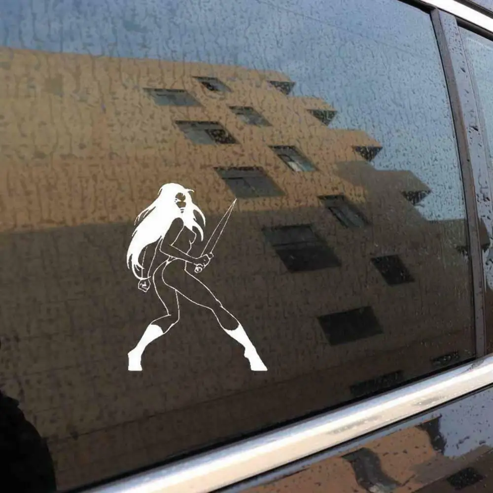 Sexy Girl Warrior With Sword Car Window Bumper Vinyl JDM Sticker Car Styling Car Sticker 12.7CM x 16.8CM
Sexy Girl Warrior With Sword Car Window Bumper Vinyl JDM Sticker Car Styling Car Sticker 12.7CM x 16.8CM