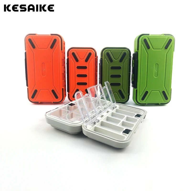 KESAIKE New Fishing Tackle Boxes 2 colors Fishing Box Plastic Bait Hooks Worm Bait Lure Fly Carp Fishing Tackle Box Accessories
KESAIKE New Fishing Tackle Boxes 2 colors Fishing Box Plastic Bait Hooks Worm Bait Lure Fly Carp Fishing Tackle Box Accessories
